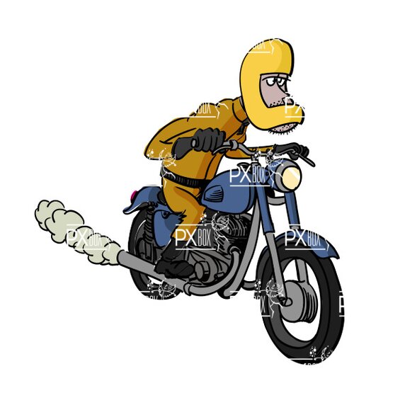 Illustration:[Motorrad]